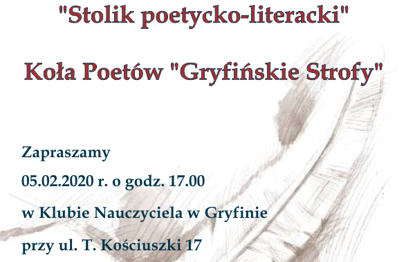 Stolik poetycko-literacki