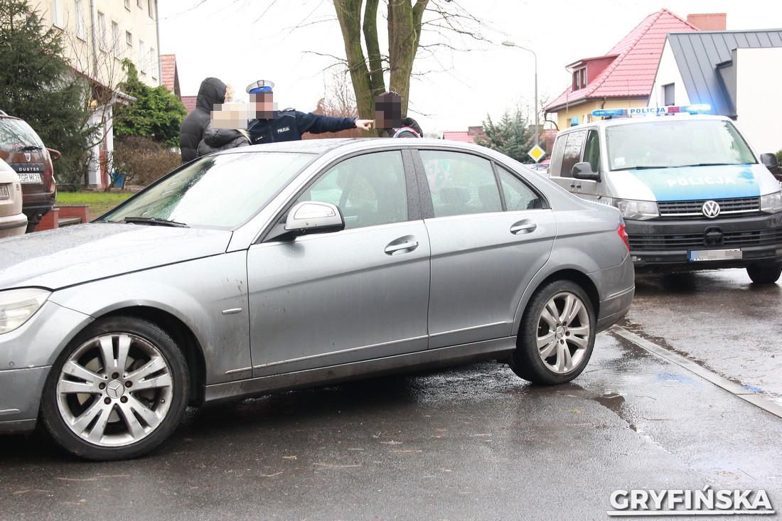 Kolizja przy ul. Sienkiewicza
