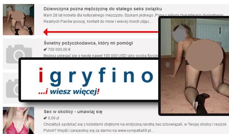 Wulgarne treści na portalu A. Kordylasińskiego