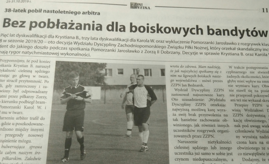 Piłkarz Wichra Steklno pozwie 