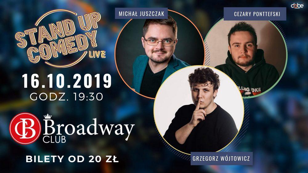 Będzie dużo śmiechu. W środowy wieczór warto być w Broadway Club