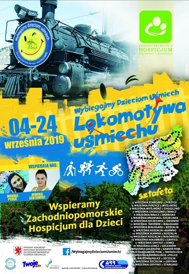 Lokomotywa uśmiechu przebiegnie przez Gryfino