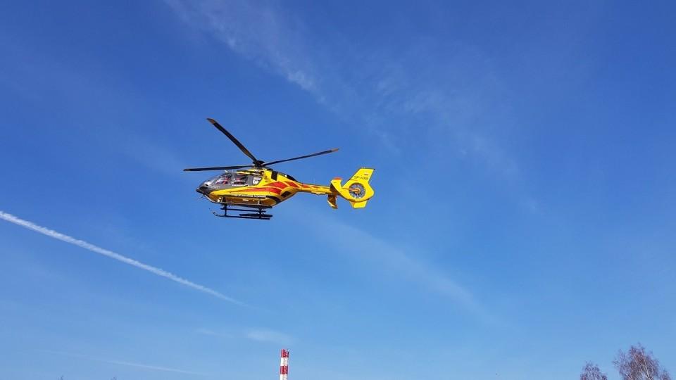 Ranni w wypadku nieopodal Marwic