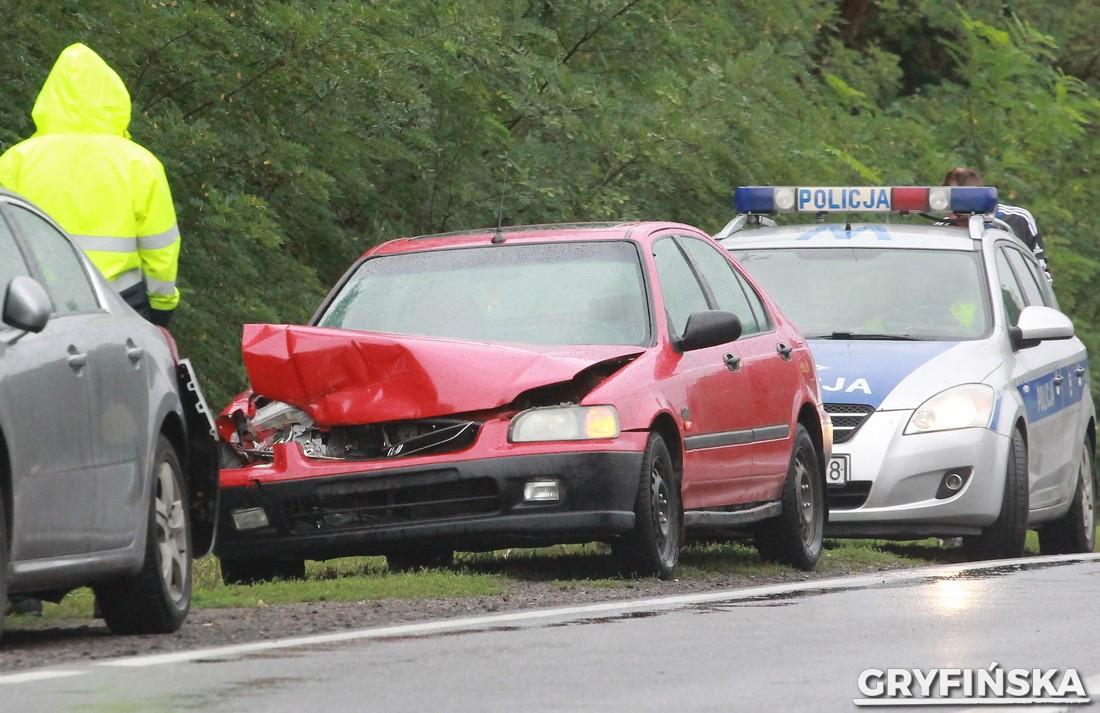 Kolizja w Pniewie