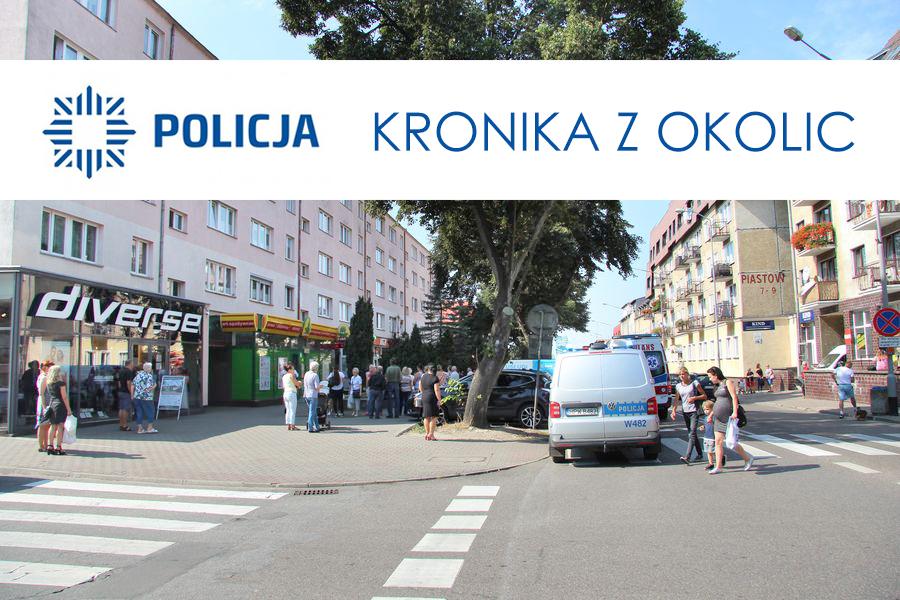 Ropa, kuchenka i bluzgi - czyli kronika policyjna.