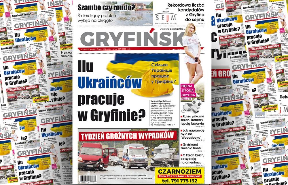 Gazeta Gryfińska: Ilu Ukraińców pracuje w Gryfinie?
