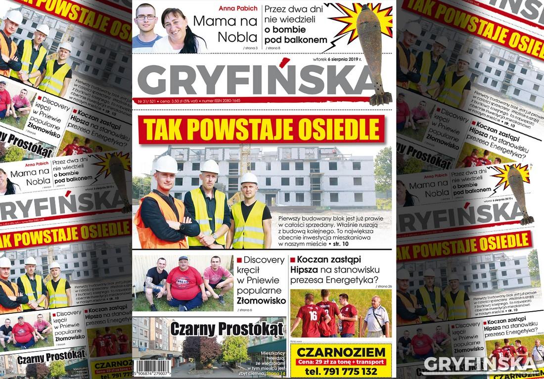 Gazeta Gryfińska: Przez dwa dni nie wiedzieli o bombie pod balkonem