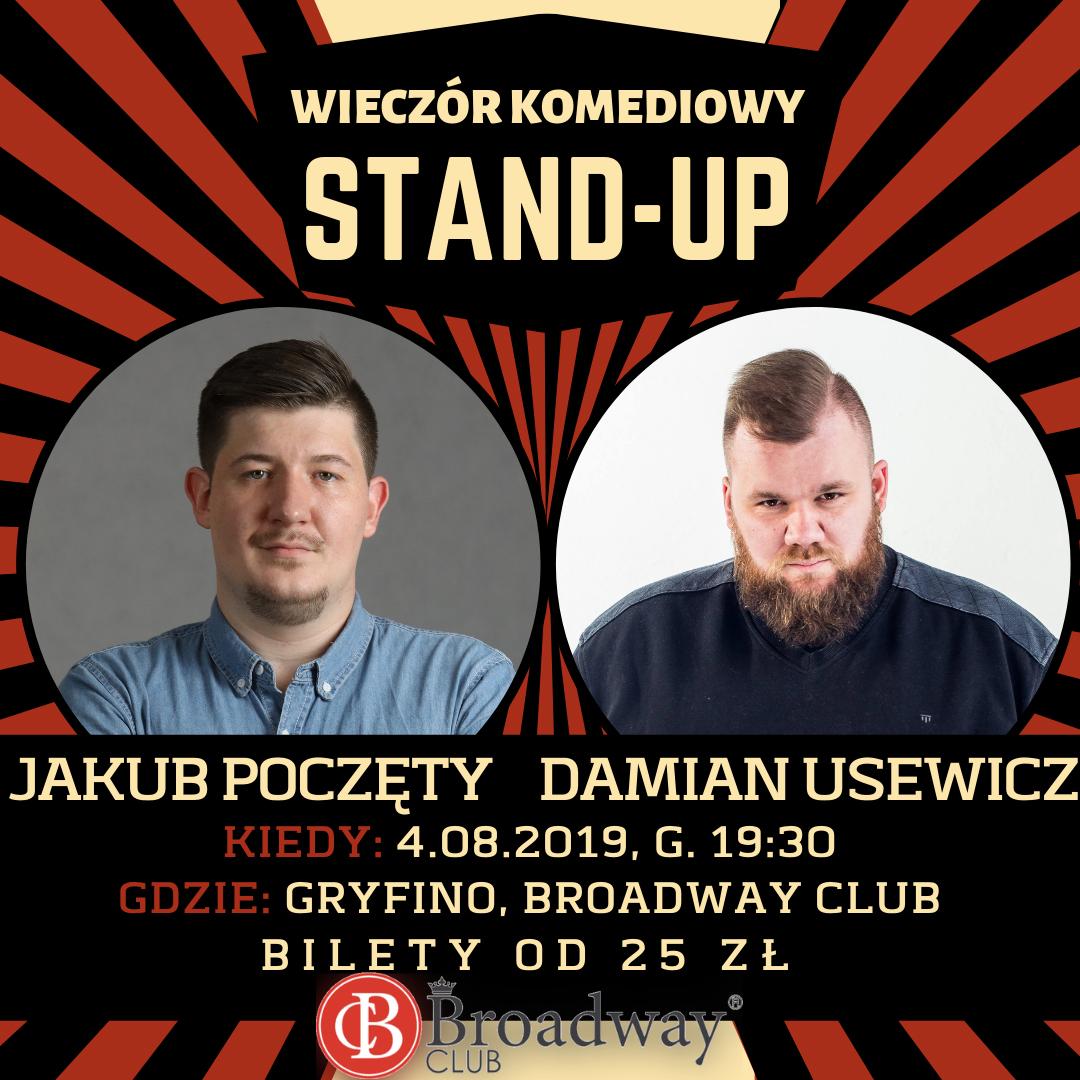 Wieczór komediowy STAND-UP w Broadway Club!