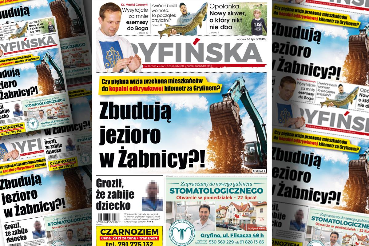 Gazeta Gryfińska: Zbudują jezioro w Żabnicy?