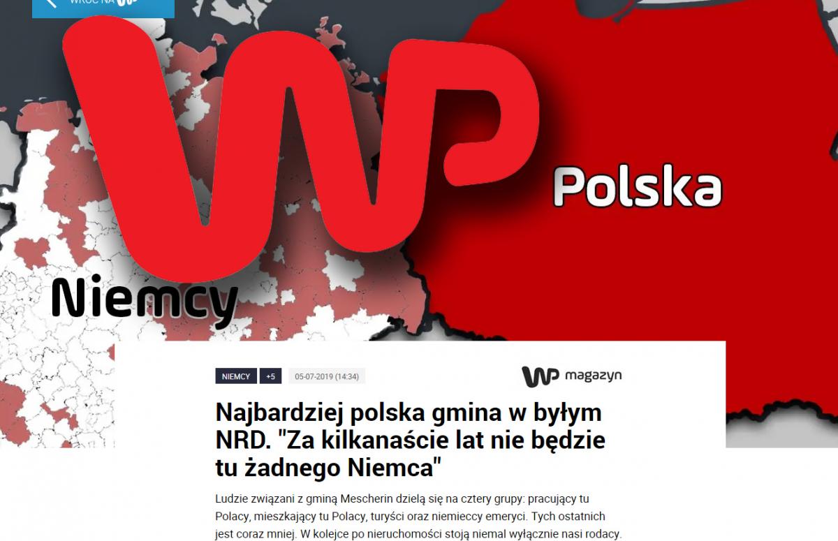 WP.PL pisze o Polakach w Mescherin
