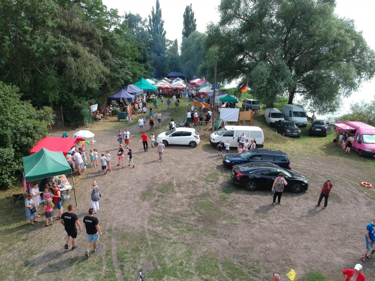 Festyn w Żabnicy z drona
