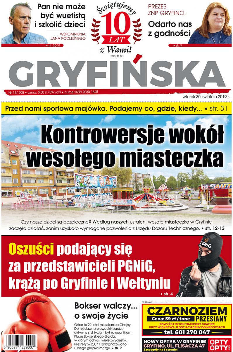 Gazeta Gryfińska: oszuści podający się za przedstawicieli PGNiG krążą po Gryfinie i Wełtyniu