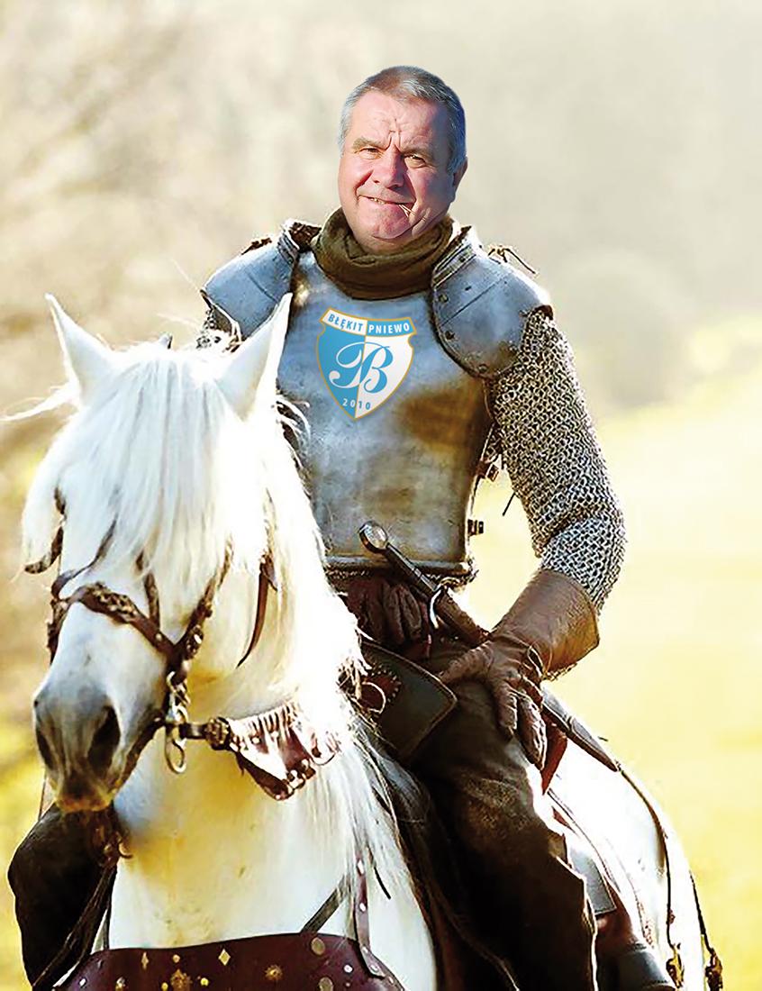 Kazik Koczan - rycerz na białym koniu?