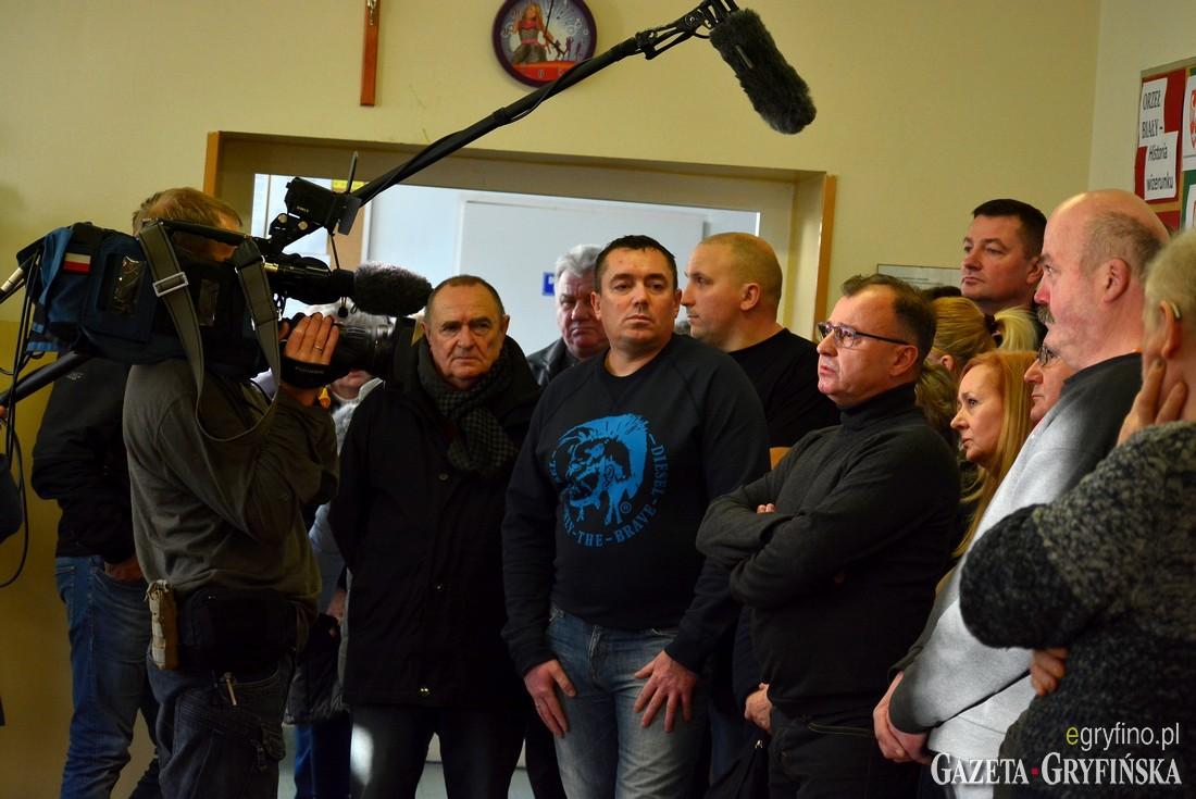 Polsat nagrywa reportaż o Gryfskandzie [GALERIA]