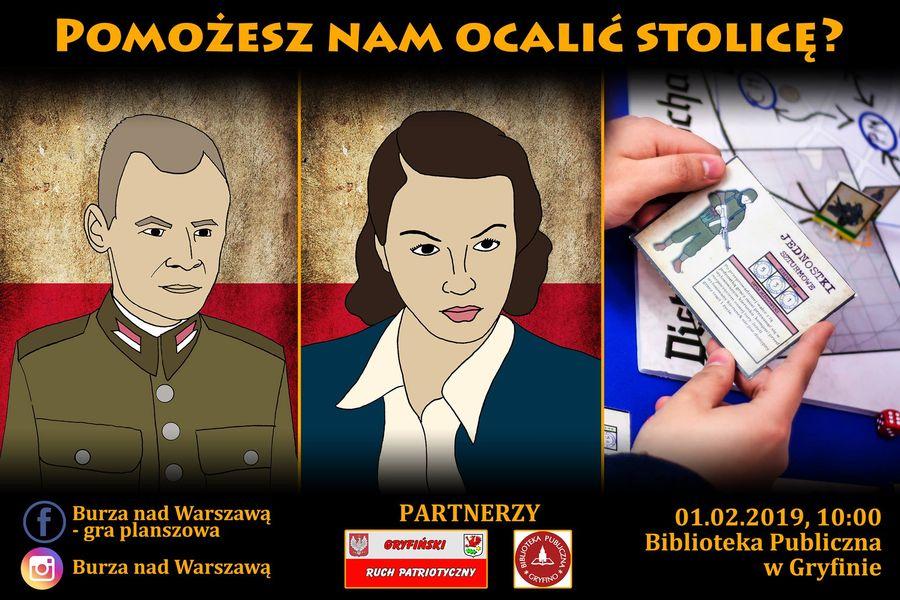 Zapraszają na pokaz gry planszowej pt. 