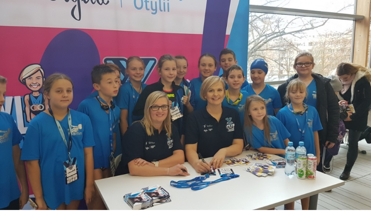 Pływali i poznali Otylię Jędrzejczak