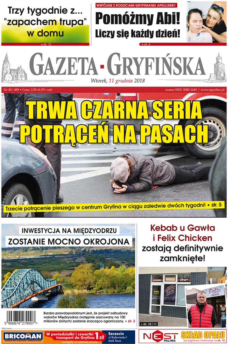 Nowa Gazeta Gryfińska już w sprzedaży!