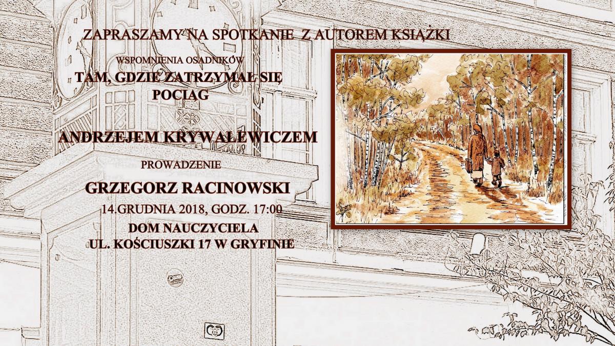 Promocja książki i spotkanie autorskie z Andrzejem Krywalewiczem