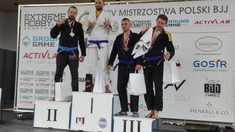 Kamrowski wicemistrzem Polski BJJ