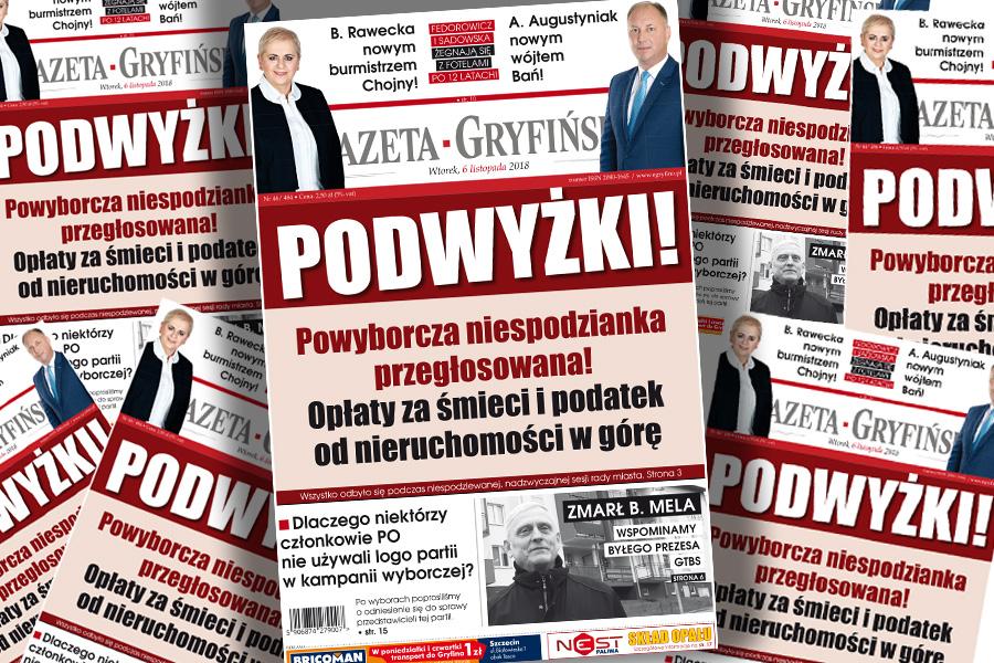 Nowa Gazeta Gryfińska już w sprzedaży!
