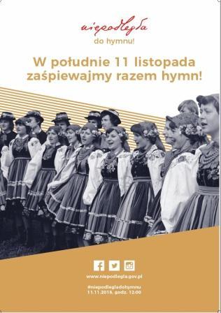 Włącz się w ogólnopolskie śpiewanie hymnu