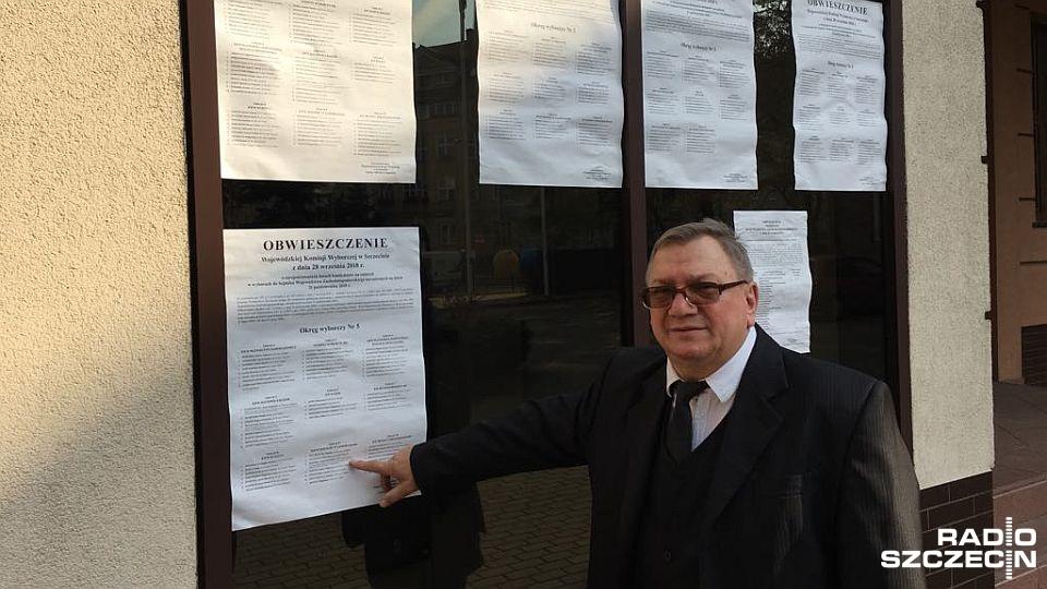 Błąd urzędników względem kandydata Andrzeja Rosińskiego, komisarz wyborczy przeprasza
