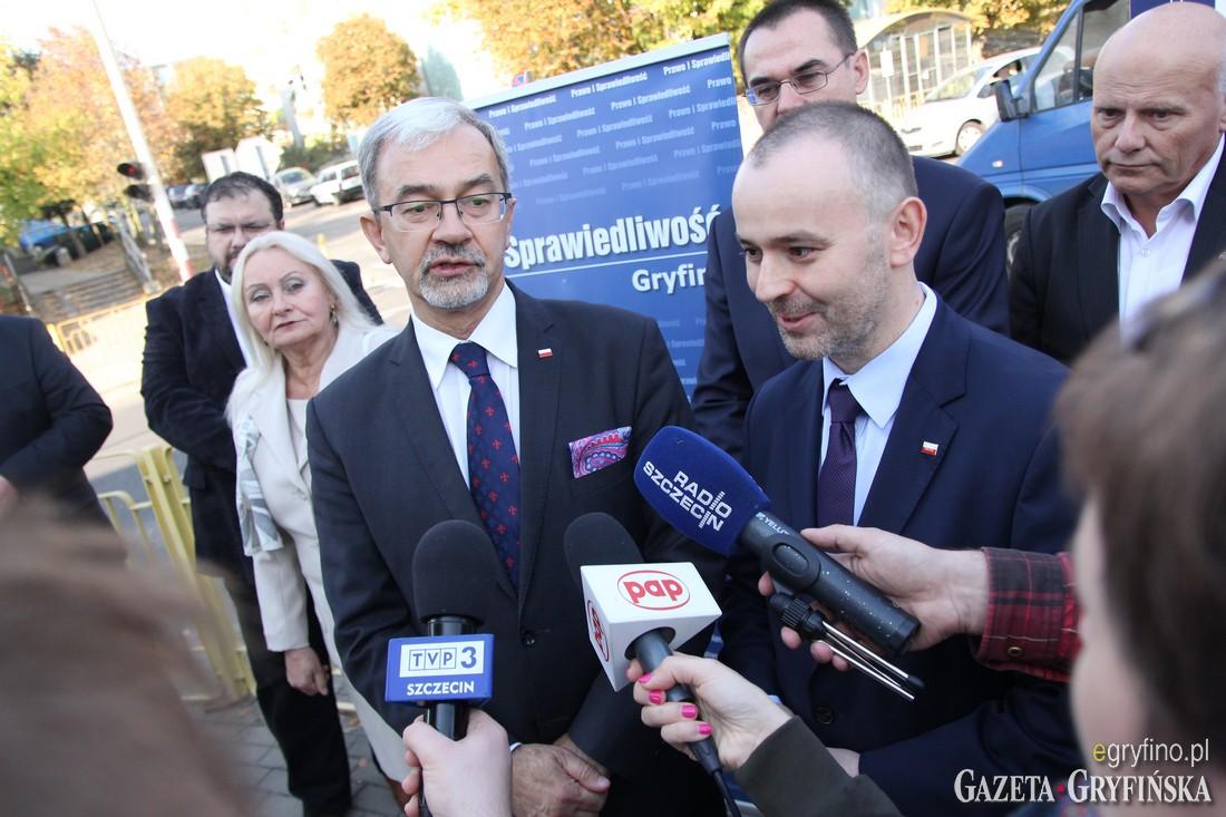 Minister Inwestycji i Rozwoju w Gryfinie [GALERIA]