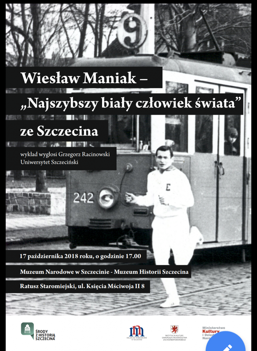 Dzisiaj wykład o najszybszym białym człowieku świata