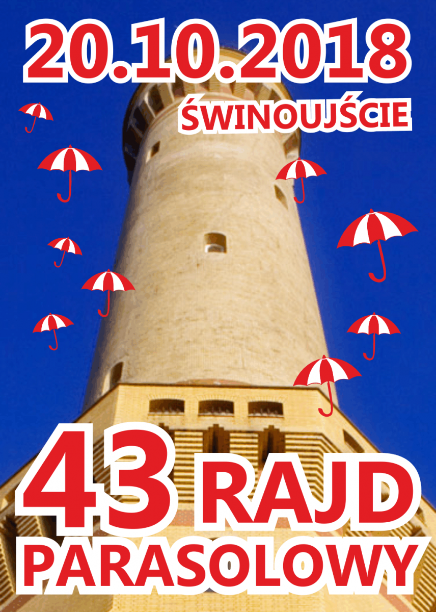 Rajd z parasolami zawita do Świnoujścia