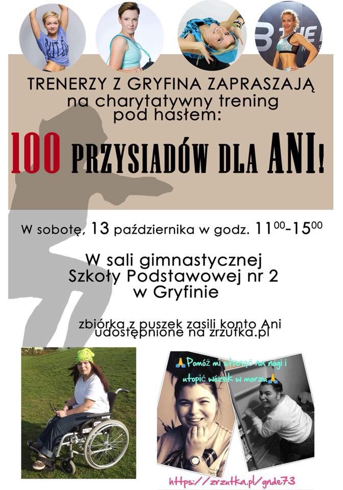 Już w tę sobotę charytatywny trening z czterema gryfińskimi trenerkami fitness