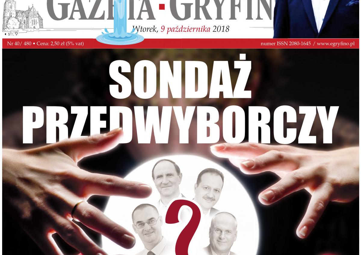 Wybory na burmistrza Gryfina - sondaż Gazety Gryfińskiej