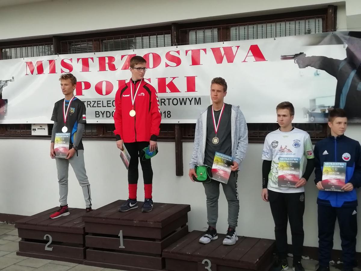 Wróbel ustrzelił brąz. Kolejny medalista MP z Gryfina!