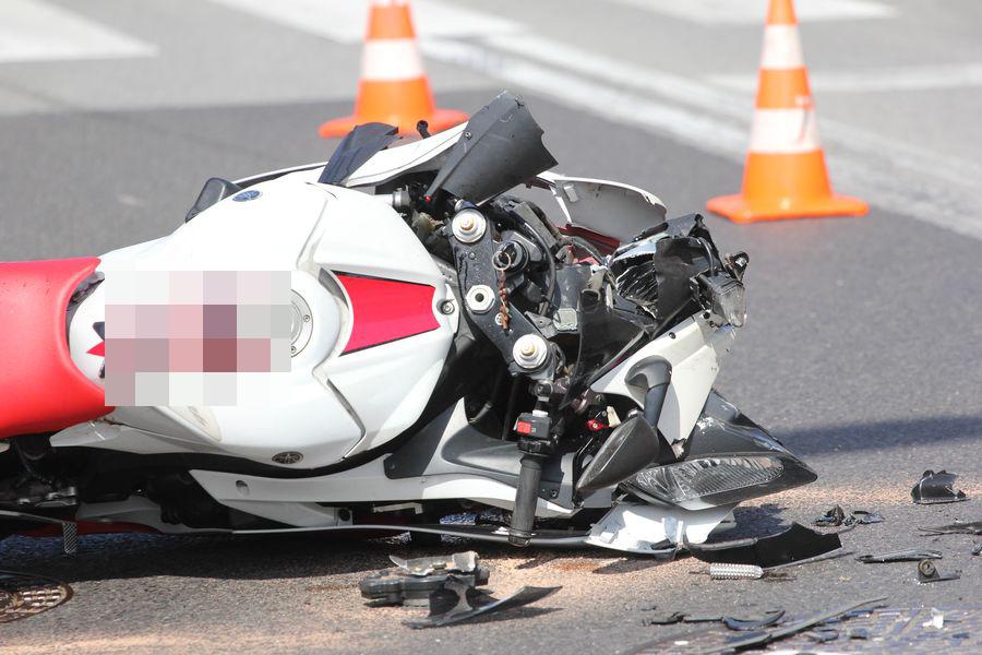 Śmierć motocyklisty. Wyznaczono objazd