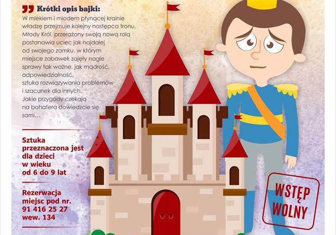 W sobotę spektakl dla dzieci - wstęp wolny!
