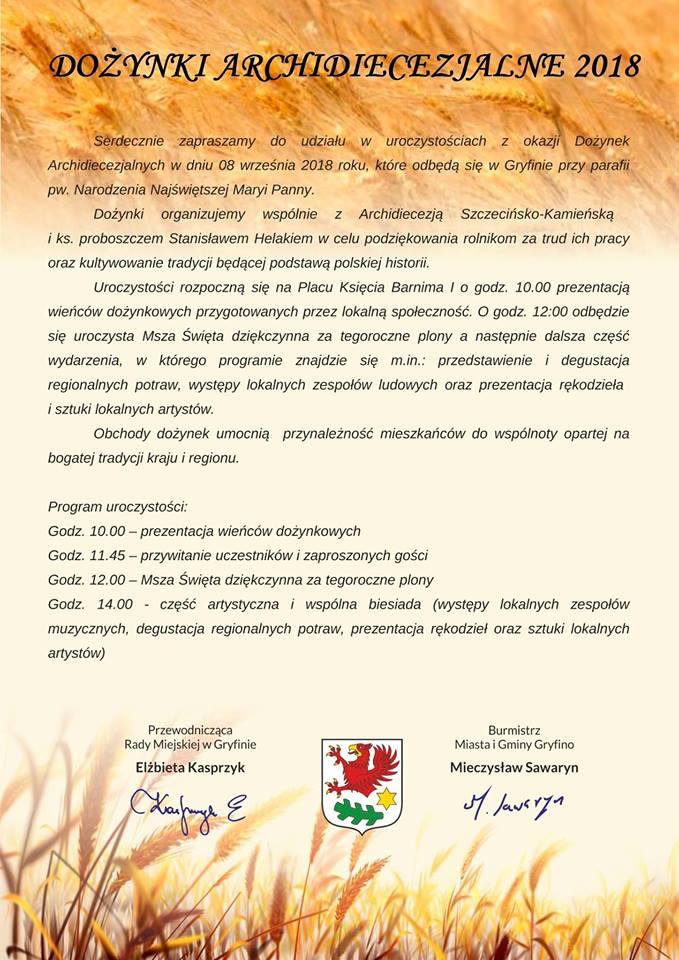 Kościelne święto plonów