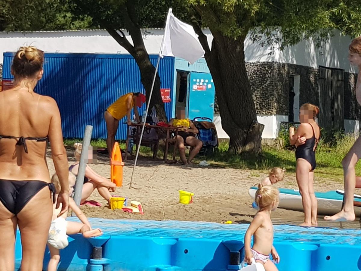 Tak ratowniczki pracują na Steklnie