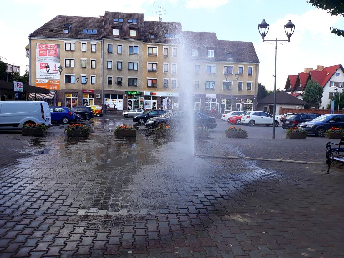 Można się schłodzić na placu Barnima