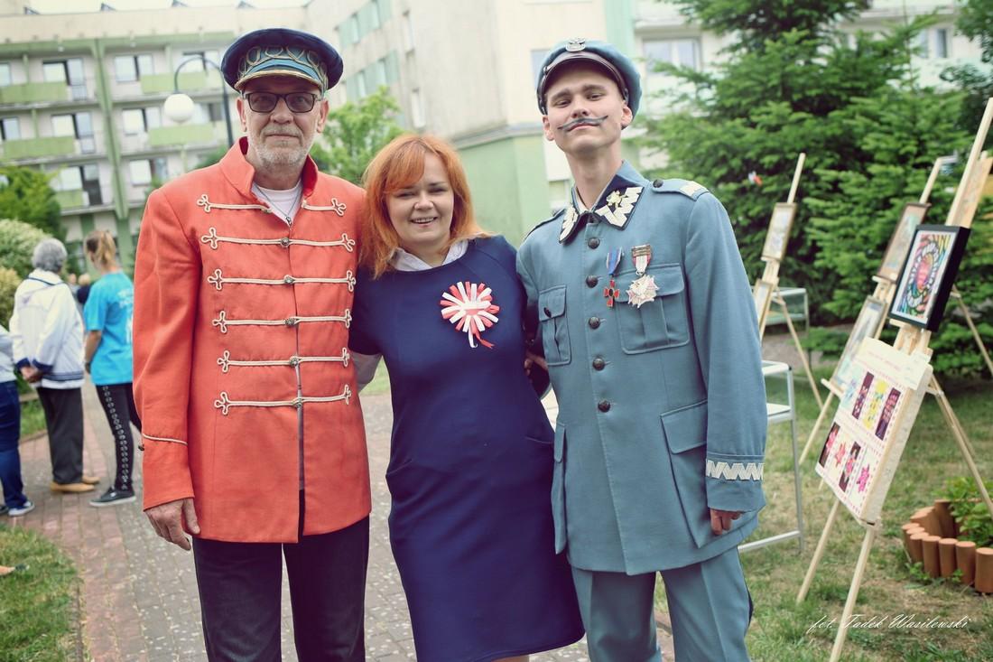 Gryfińscy seniorzy odwiedzili kombatantów