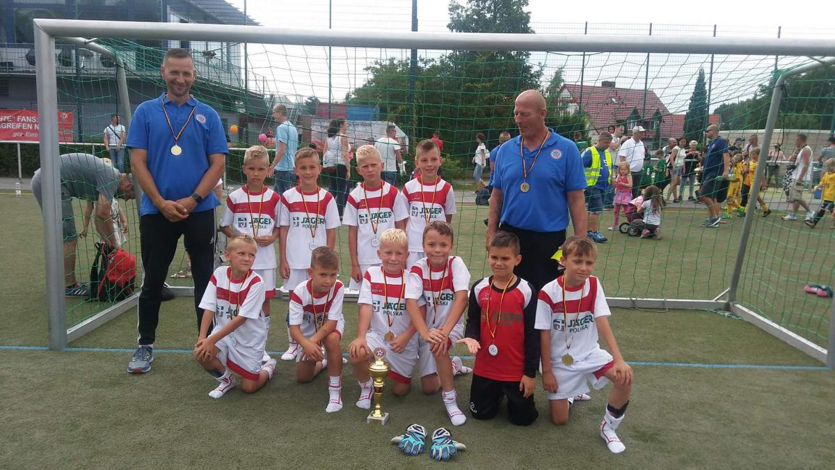 Piłkarze UKS Energetyk Junior Gryfino 2009 zdobyli Berlin