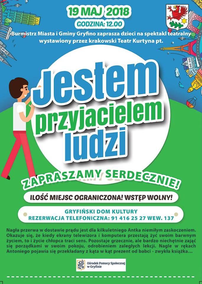 W sobotę kolejny spektakl dla najmłodszych