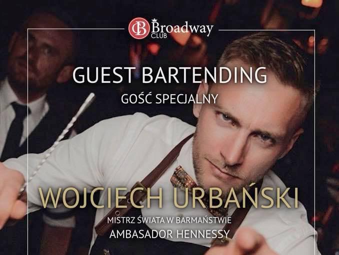 Wypij cocktail z rąk samego Mistrza Świata w Barmaństwie. Już jutro w Broadway Club!
