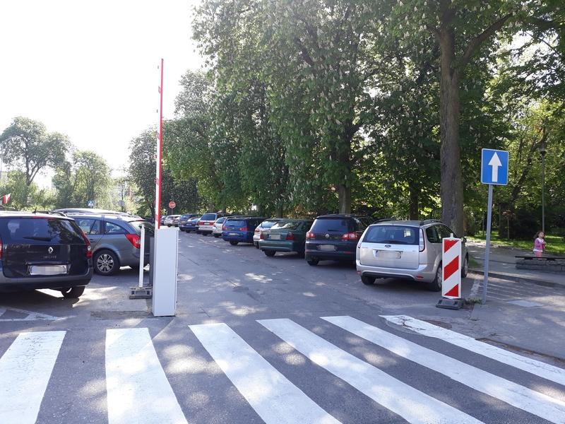 Szlaban już czeka na kierowców