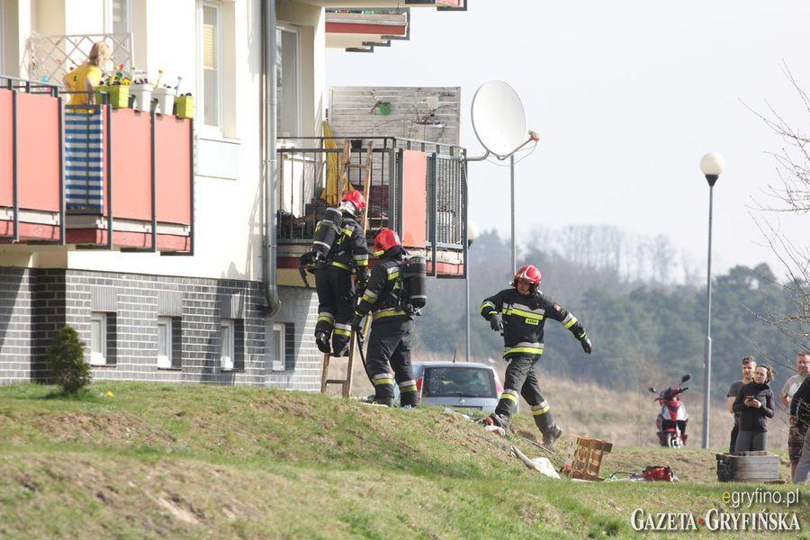 Gasili trawy i wykładzinę