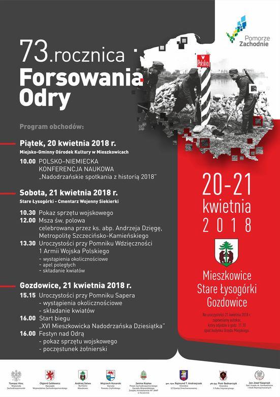 73. rocznica forsowania Odry