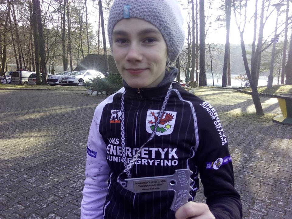 Pierwsze podium 
