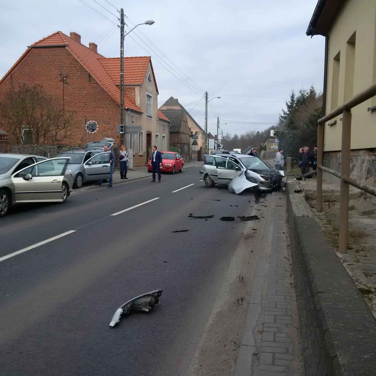 Wypadek w Czepinie