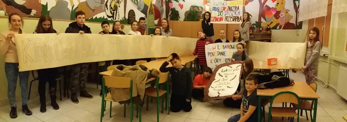 Trzymajmy kciuki za Kwitnącą Szarlotkę z SP w Lubanowie