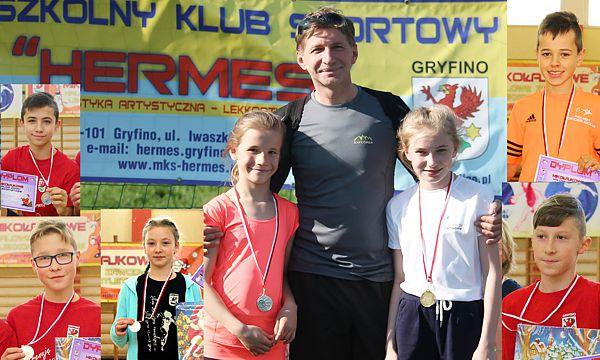 Dziesięć medali najmłodszych Hermesiaków