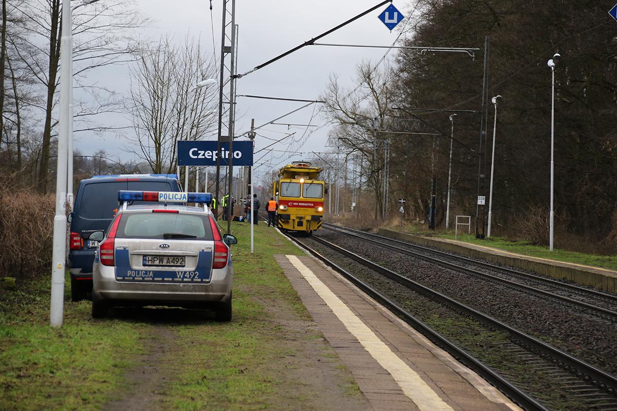Tragedia w Czepinie! Zginął pod kołami pociągu!