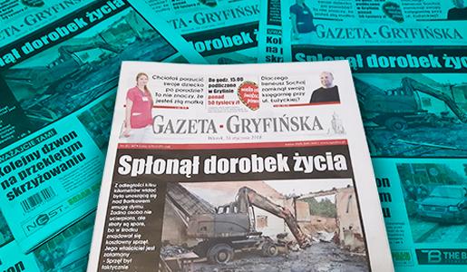 Nowa Gazeta Gryfińska w sprzedaży!